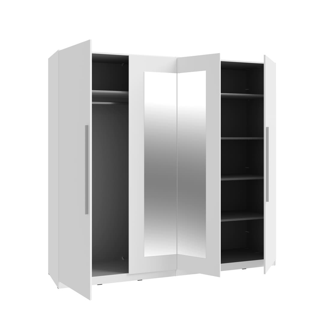 Helen Hinged Door Wardrobe 228cm, image 4