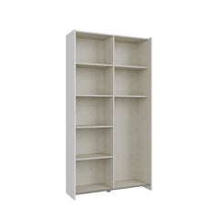Hofsa Sliding Door Wardrobe 100cm in White, image 3