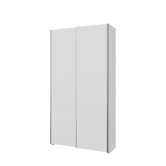 Hofsa Sliding Door Wardrobe 100cm in White, image 8