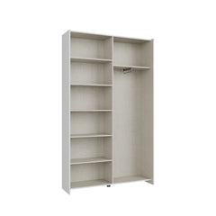 Hofsa Sliding Door Wardrobe 120cm in White, image 3