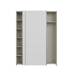Hofsa Sliding Door Wardrobe 150cm in White, image 6
