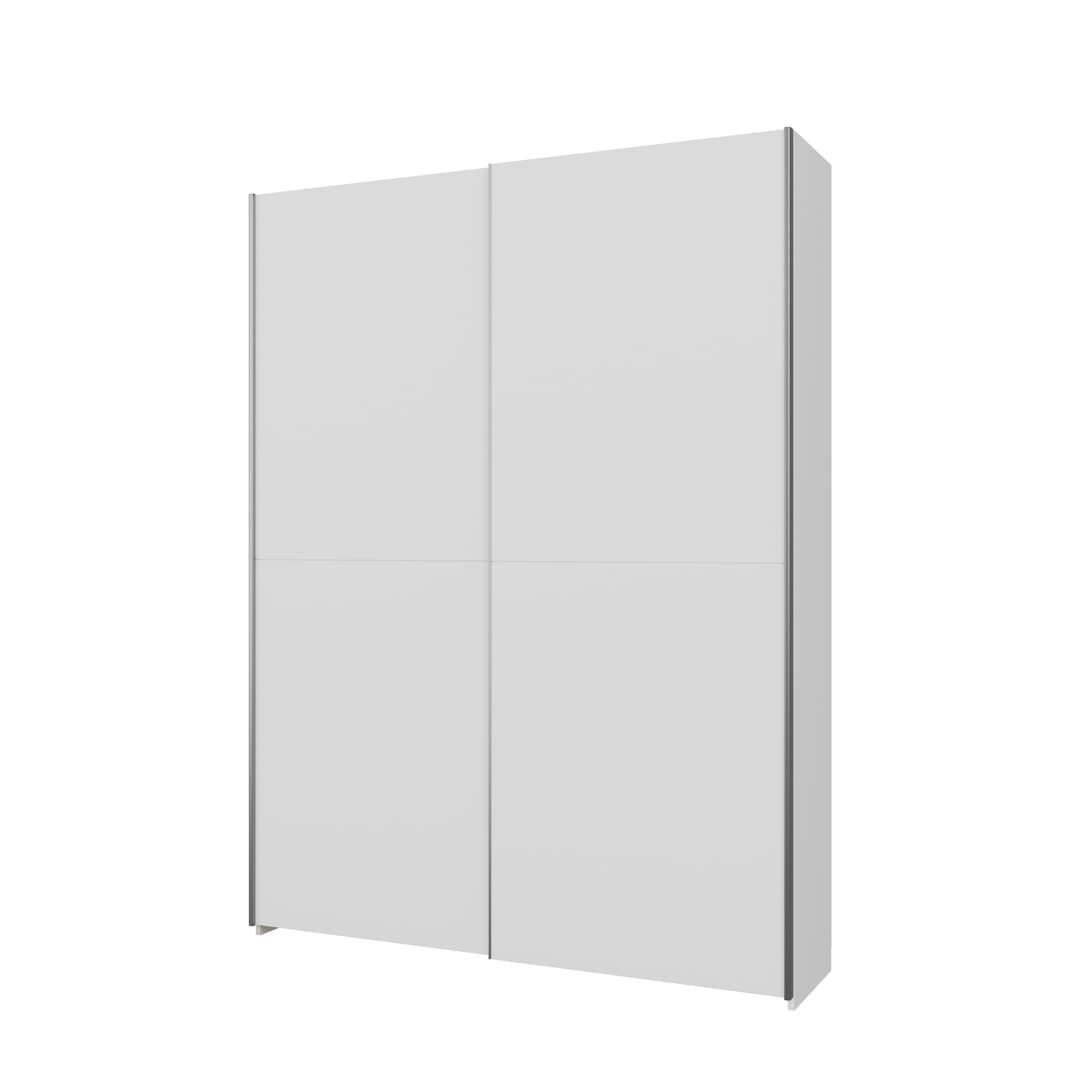 Hofsa Sliding Door Wardrobe 150cm in White, image 7