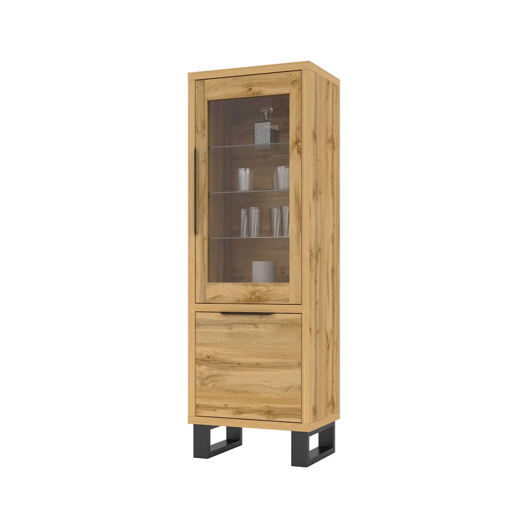 Halle 05 Tall Display Cabinet 84cm