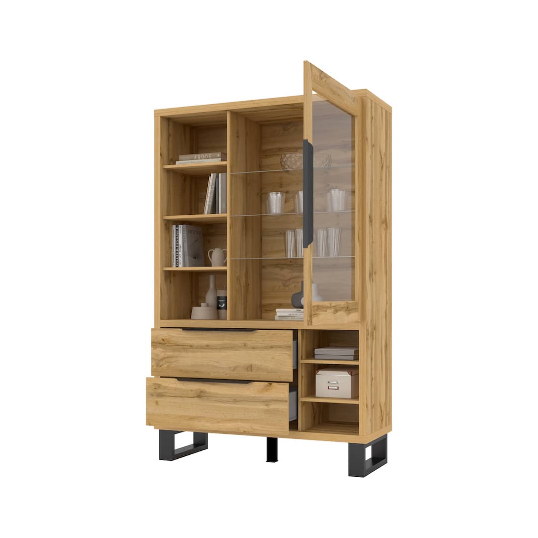 Halle 13 Tall Display Cabinet 120cm