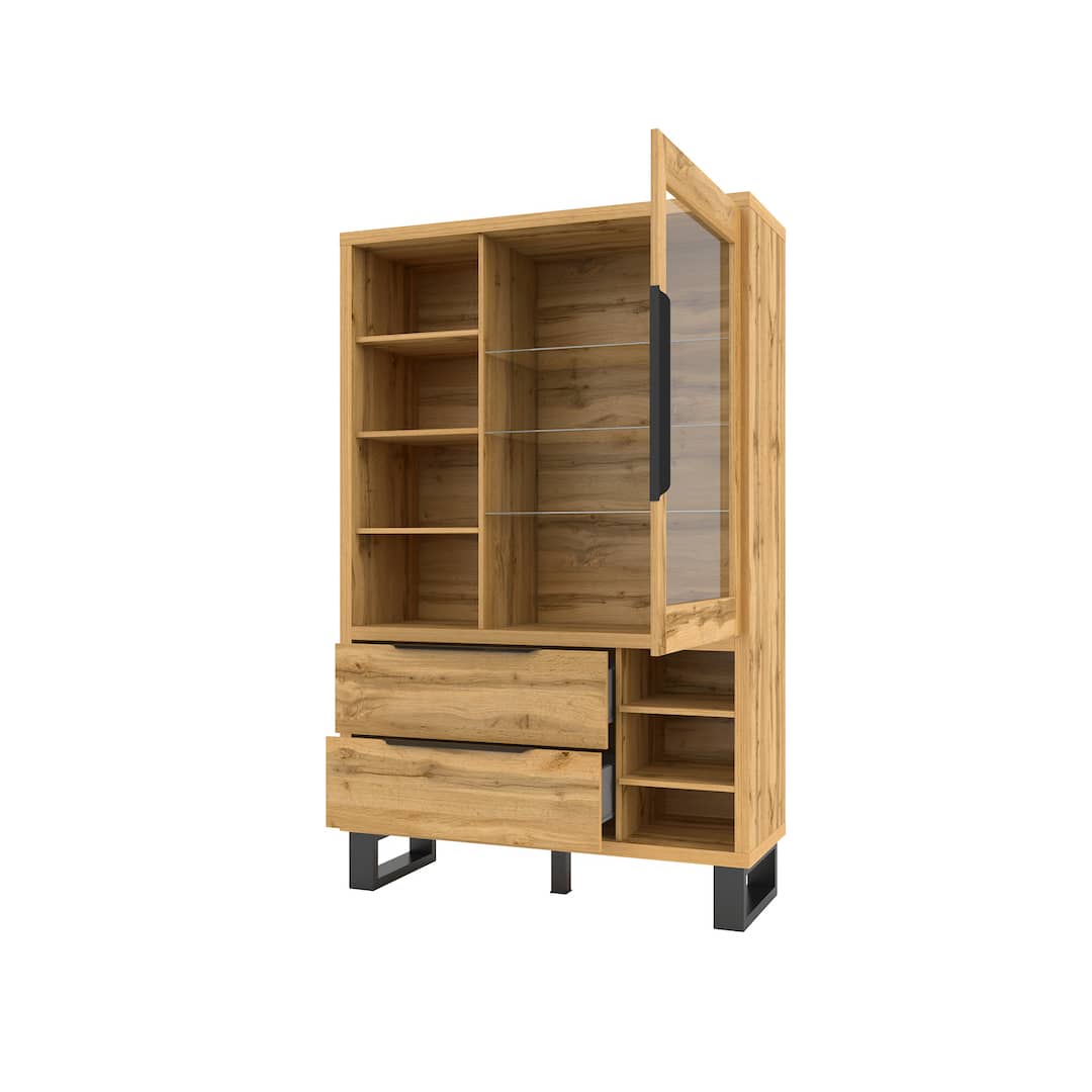 Halle 13 Tall Display Cabinet 120cm