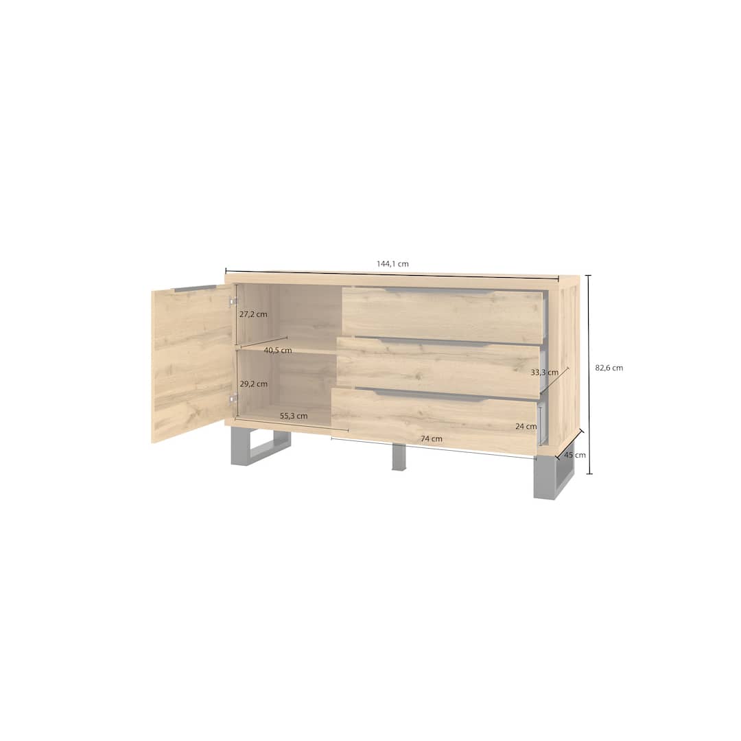 Halle 47 Sideboard Cabinet 144cm