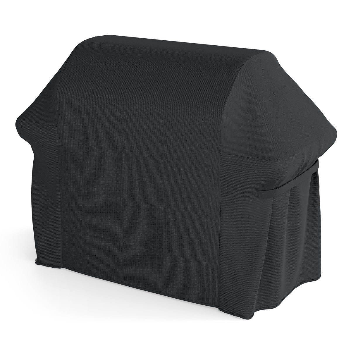 Heavy Duty Waterproof Grill Cover with Dual Handles-Black