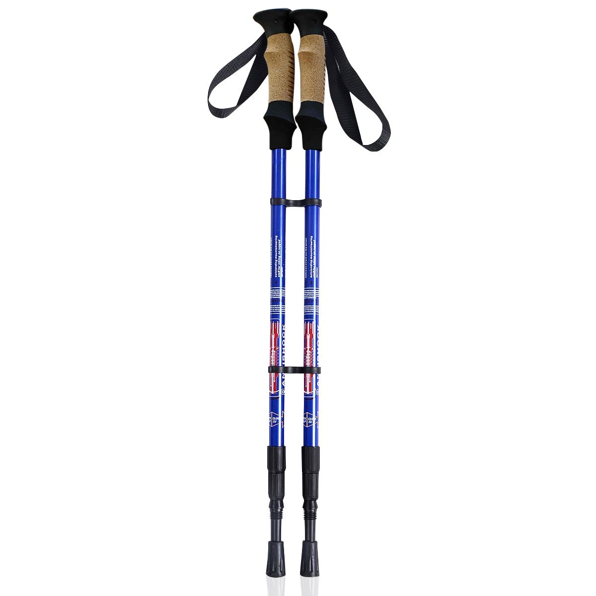 Hiking Pole Adjustable 65-135 cm-Navy