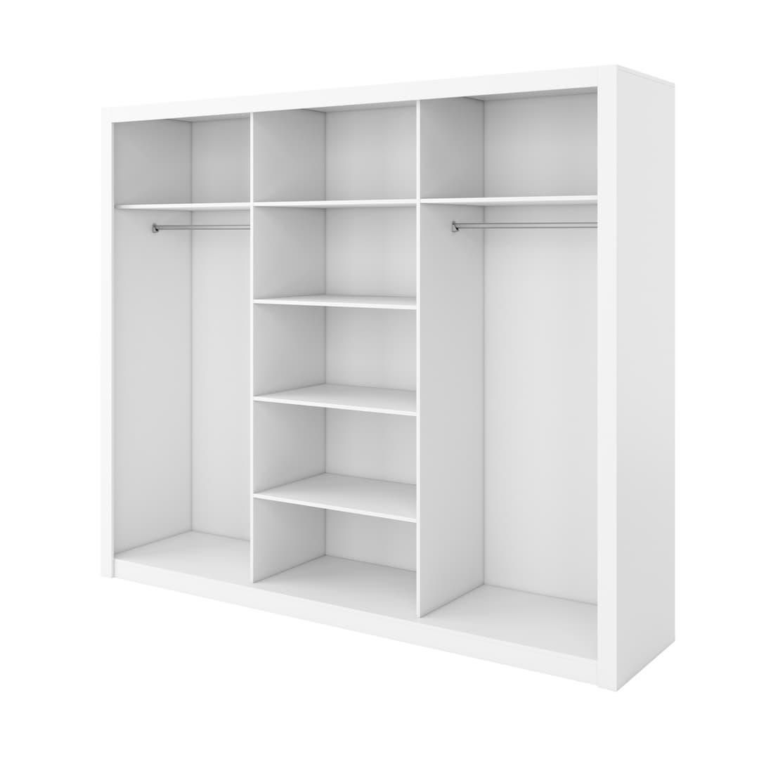 Idea 01 - 3 Sliding Door Wardrobe 250cm
