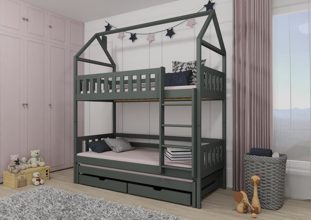 Iga Bunk Bed with Trundle and Storage - product image 7