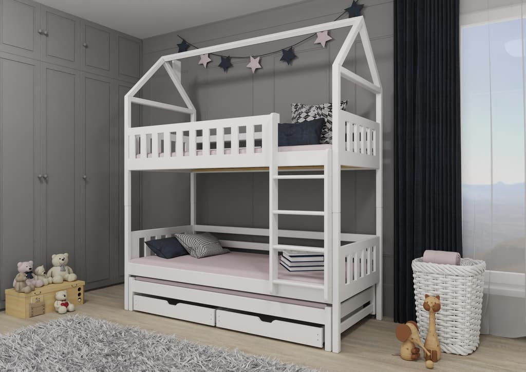Iga Bunk Bed with Trundle and Storage - product image 3