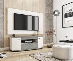 Rondo 03 TV Cabinet 150cm [Concrete Grey]