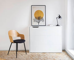 Work Concept Convertible Hidden Desk With Storage