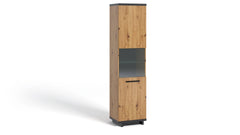 Ines 11 Tall Display Cabinet 51cm