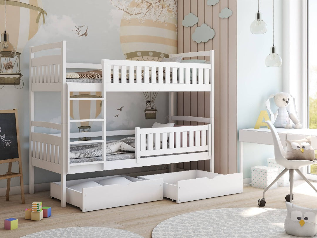 Wooden Bunk Bed Ignas with Storage - product image 2