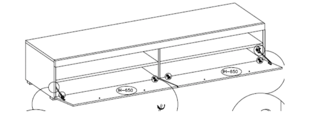India 40 TV Cabinet 200cm