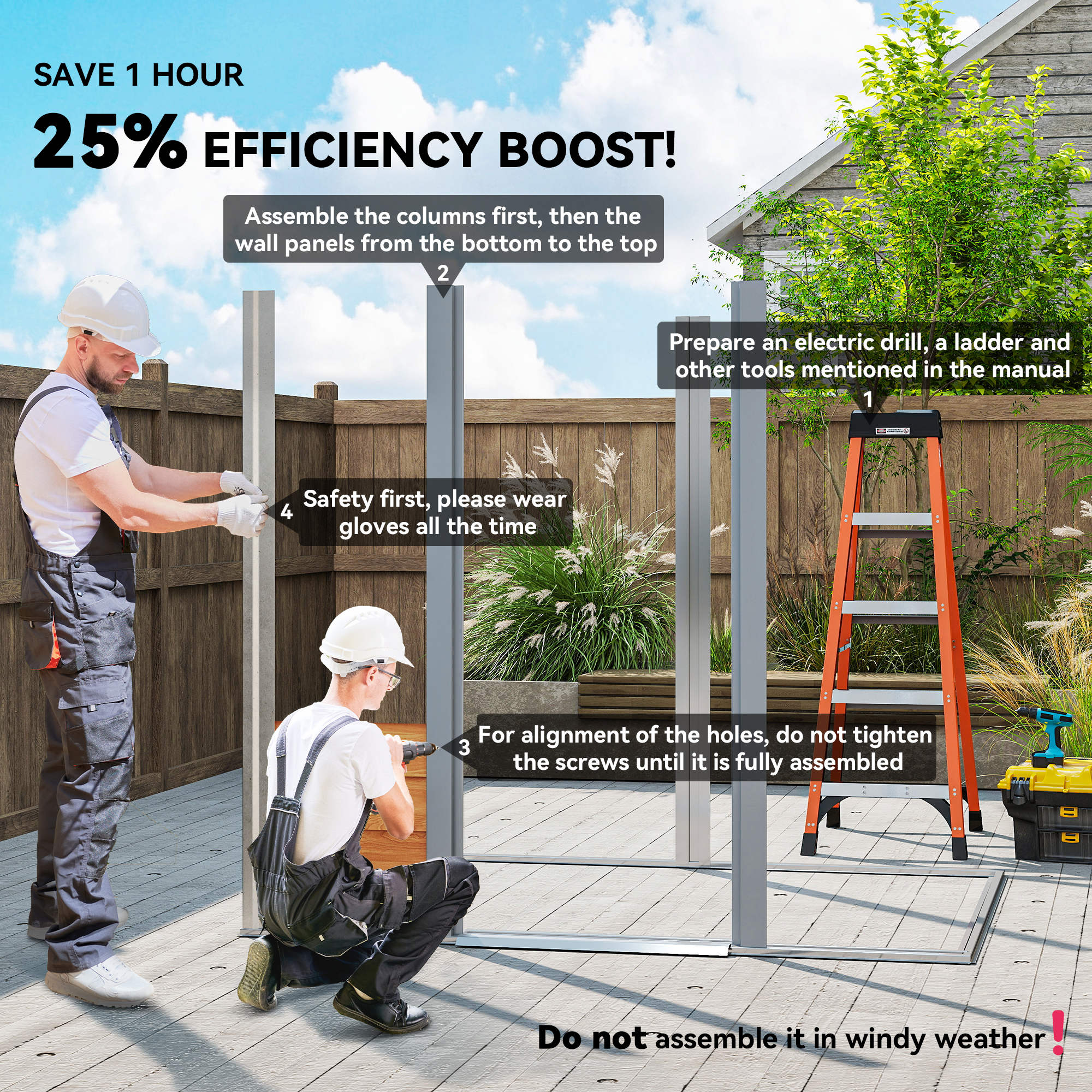 Outsunny 6.5 x 5ft Metal Garden Shed, House Hut Gardening Tool Storage with Ventilations, Sliding Door, Sloped Roof for Garden, Patio, Brown