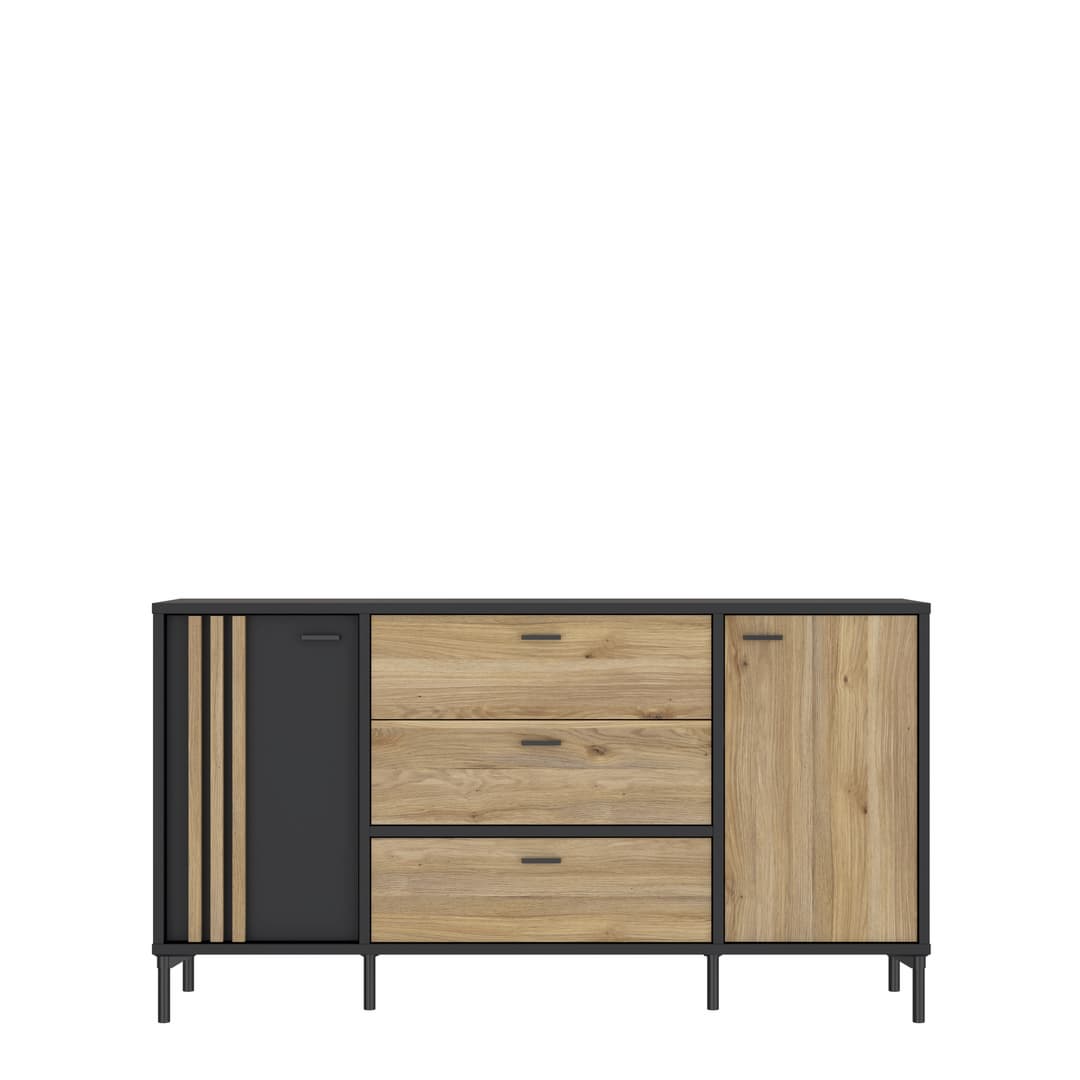 Joakimis Chest Of Drawers 160cm in Oak Mauvella, image 4