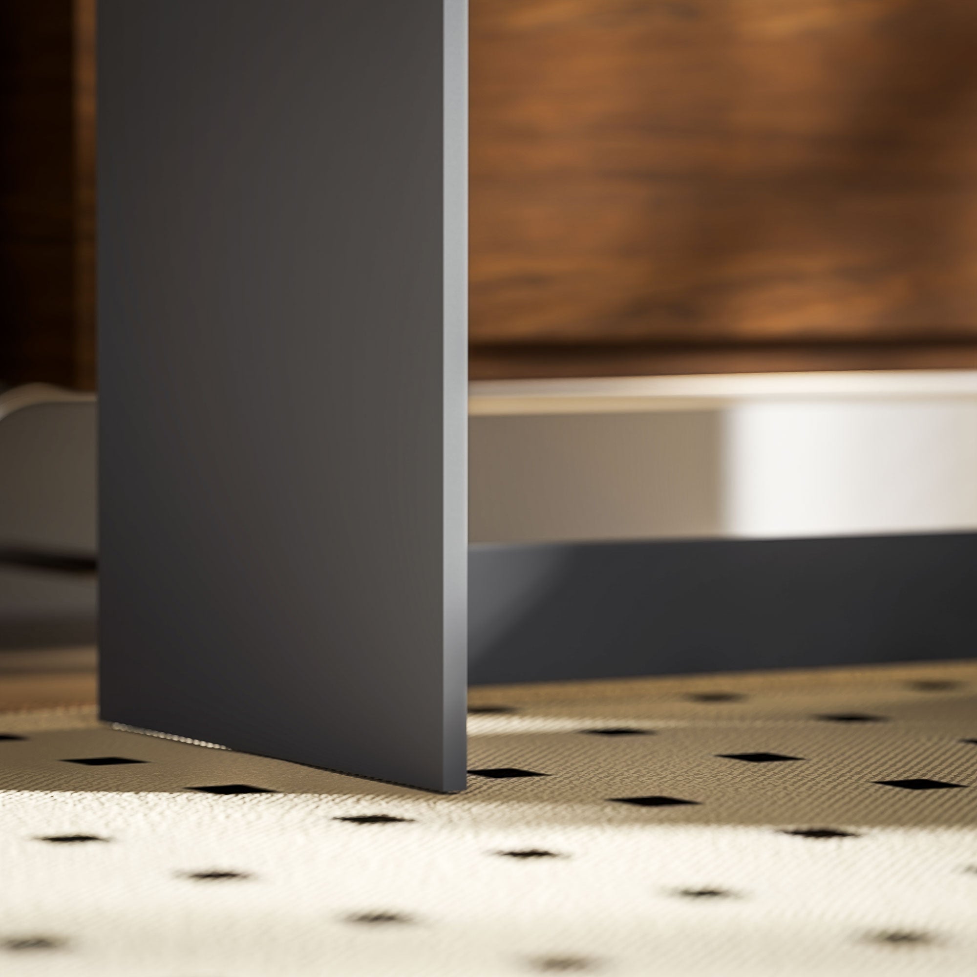 HOMCOM 100cm Compact Computer Desk with Keyboard Tray, Home Office Desk with Drawer for Bedroom Study, Grey