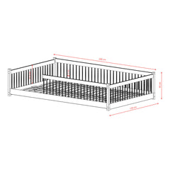 Wooden Single Bed Junior, image 23