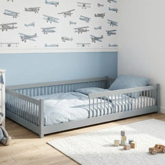 Wooden Single Bed Junior in Grey, image 19