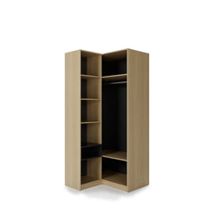 Kanu KN-01 Corner Wardrobe 102cm in White, image 3