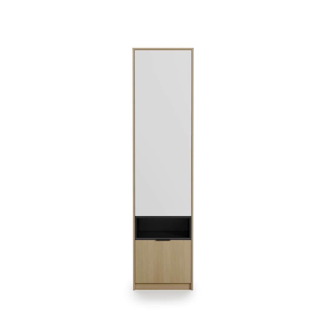 Kanu KN-04 Tall Cabinet 55cm in White, image 4
