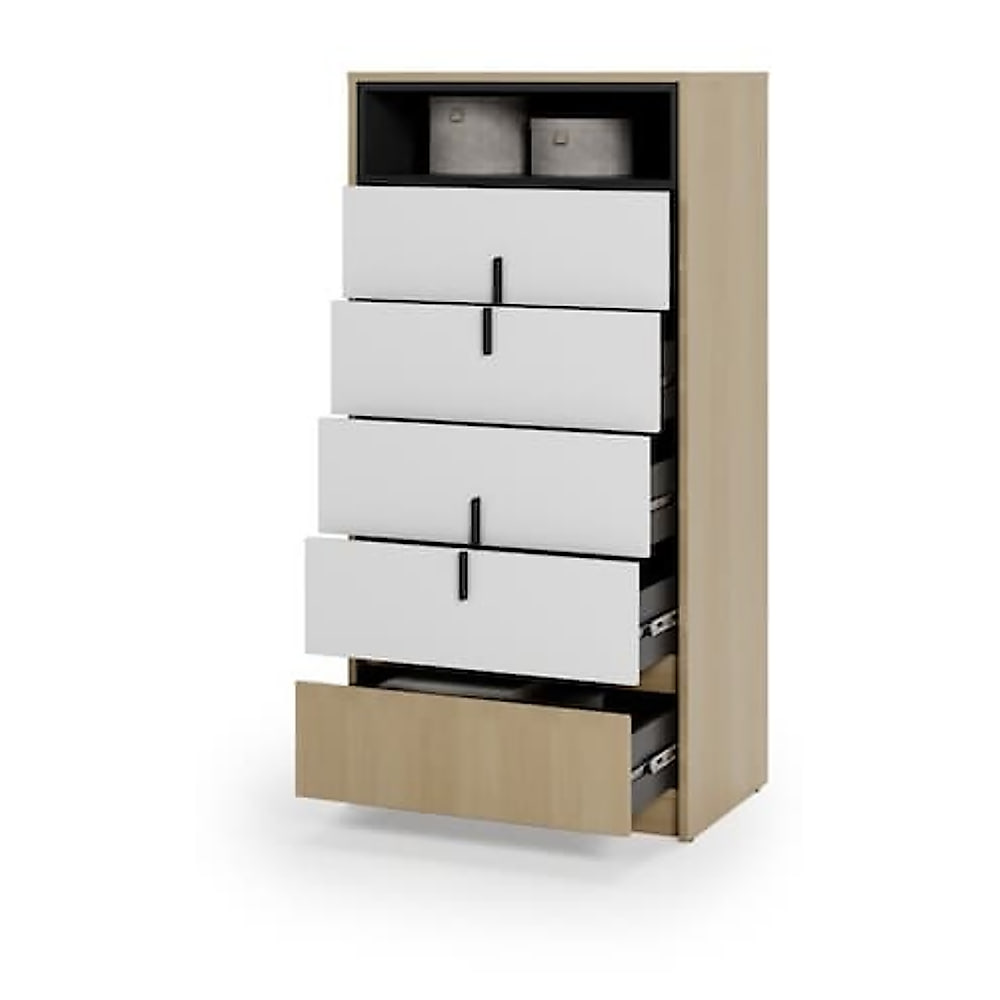 Kanu KN-07 Chest Of Drawers 65cm in White, image 2