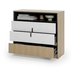 Kanu KN-08 Chest Of Drawers 100cm in White, image 2