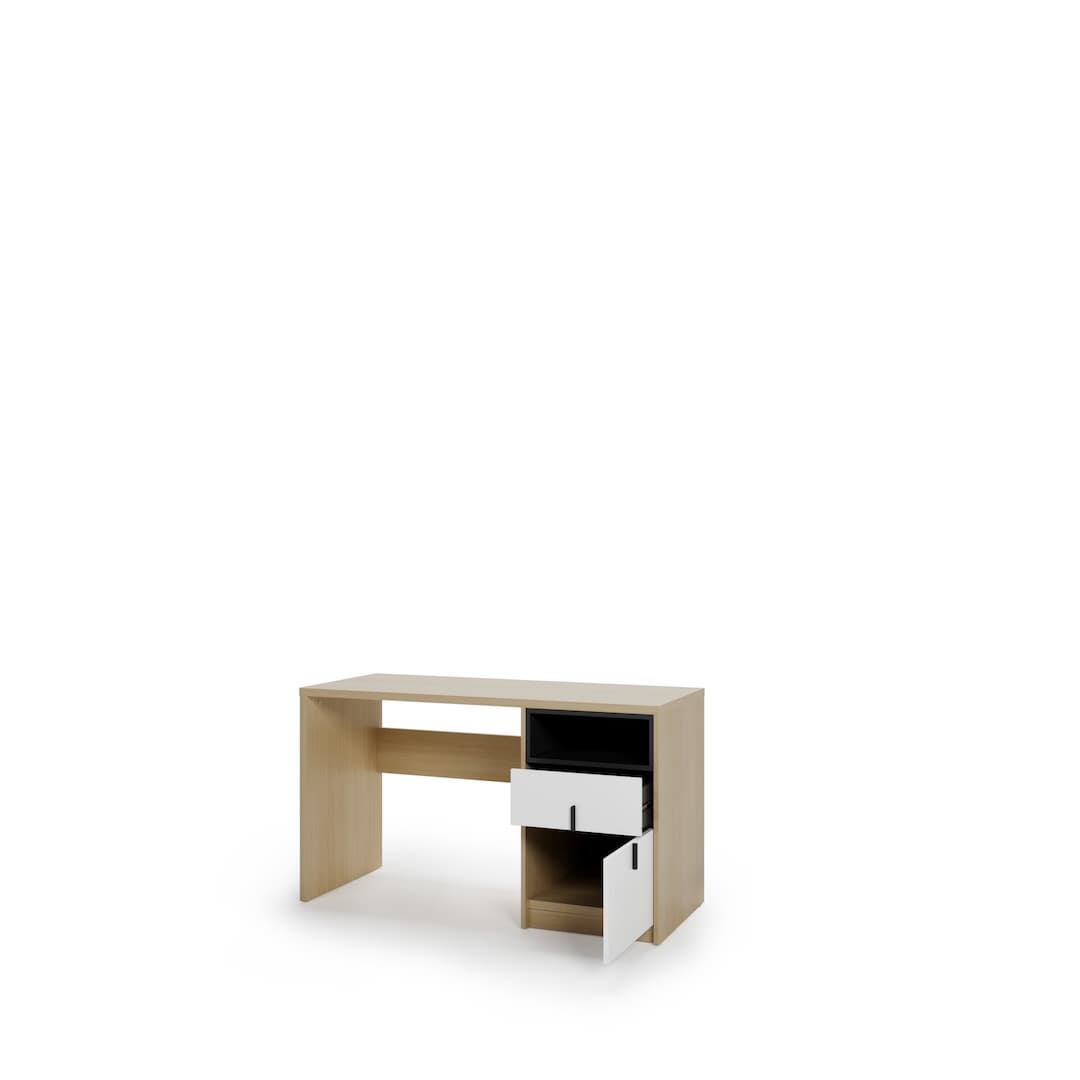 Kanu KN-09 Desk 135cm in White, image 2