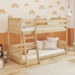 Wooden Bunk Bed Kevin