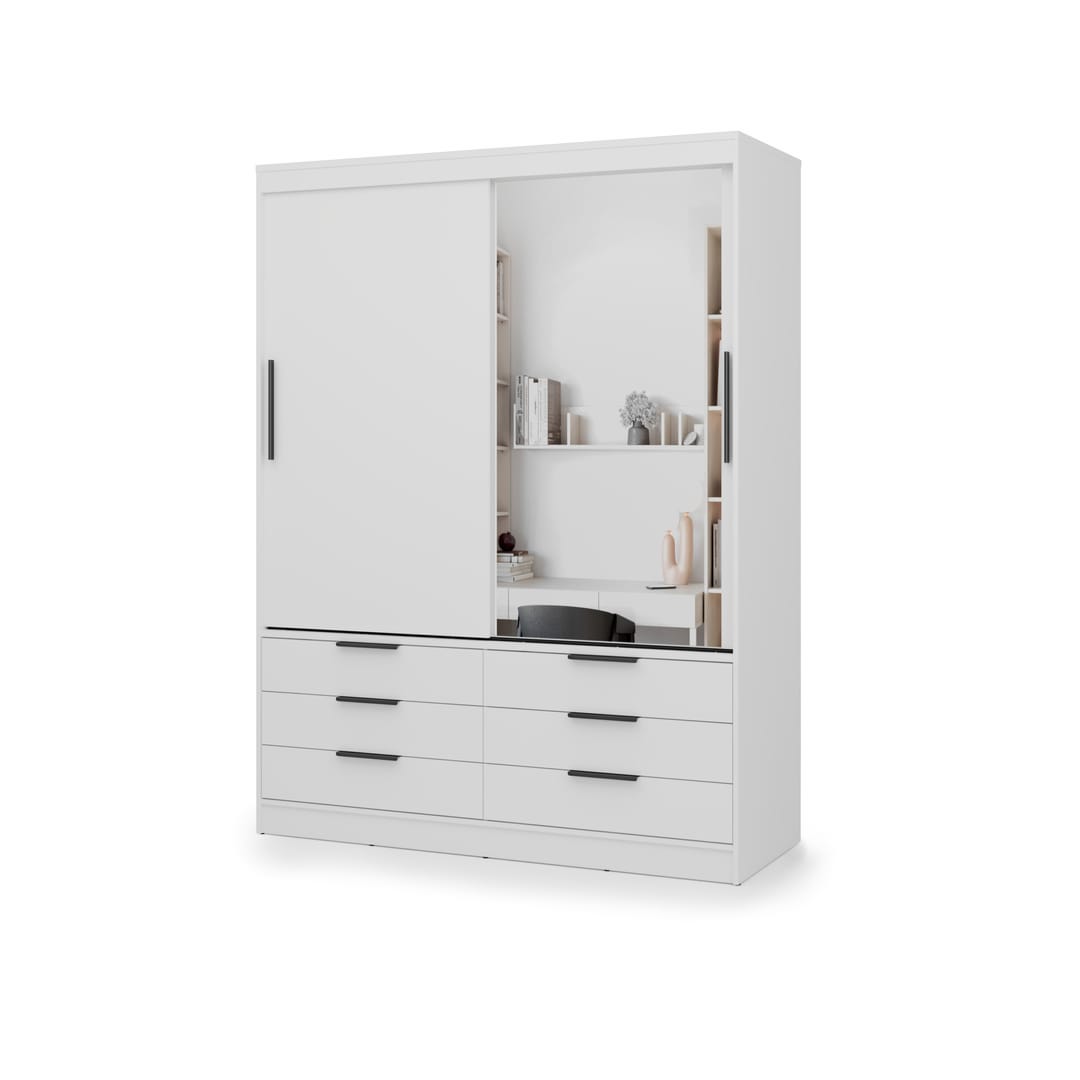 Kera Sliding Door Wardrobe 170cm - product image 2