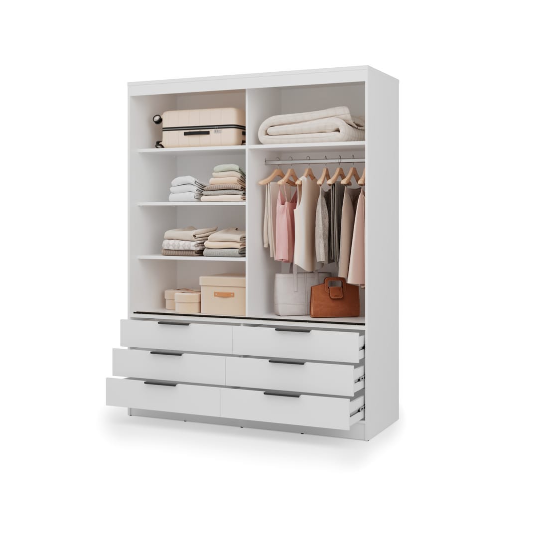 Kera Sliding Door Wardrobe 170cm - product image 5