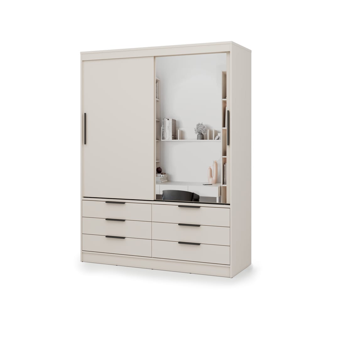 Kera Sliding Door Wardrobe 170cm - product image 9