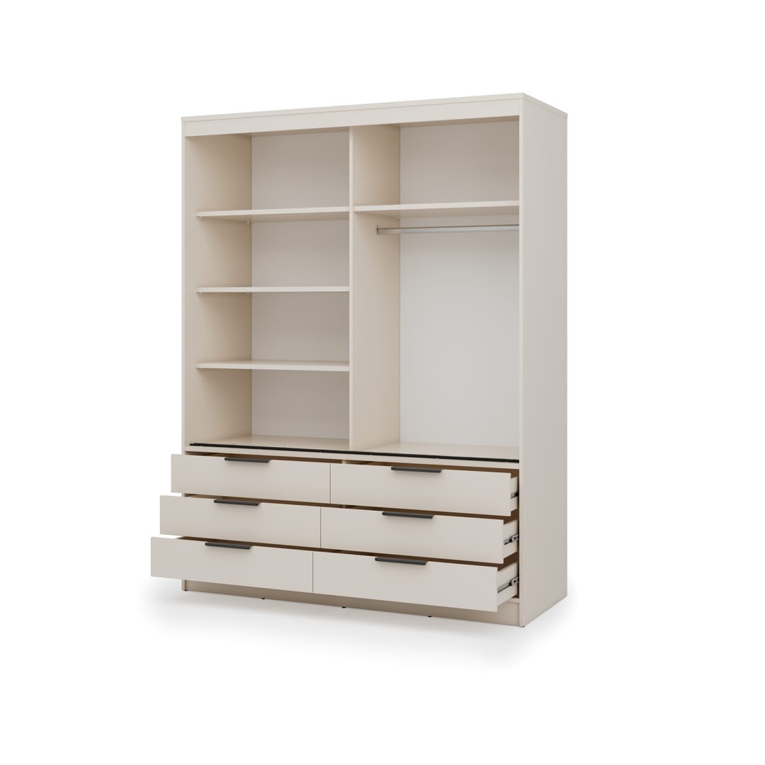 Kera Sliding Door Wardrobe 170cm - product image 10