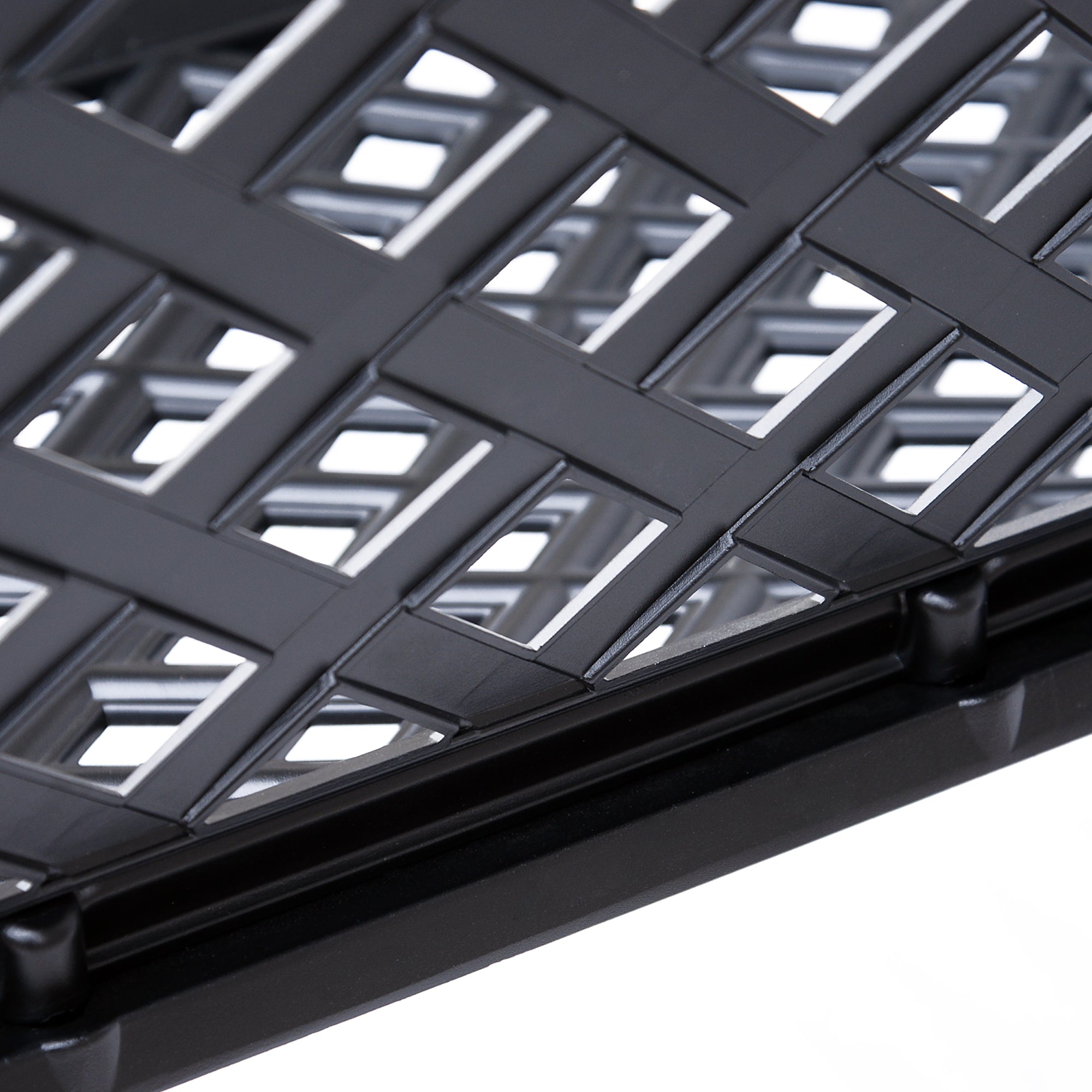 Outsunny Garden Bench, Cast Aluminium, 107Lx58Wx85H cm-Black