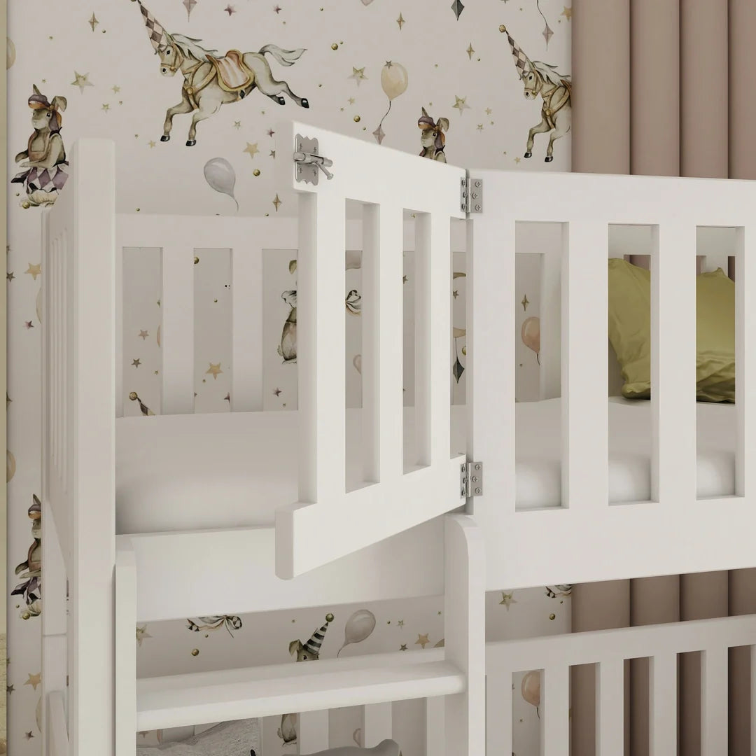 Wooden Bunk Bed Ksawery With Drawers, image 25