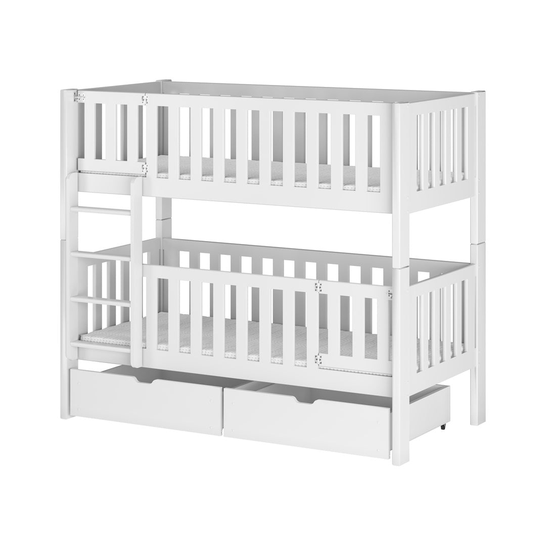 Wooden Bunk Bed Ksawery With Drawers, image 8