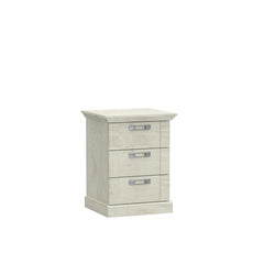 Kashmir Bedside Table 50cm in White, image 2