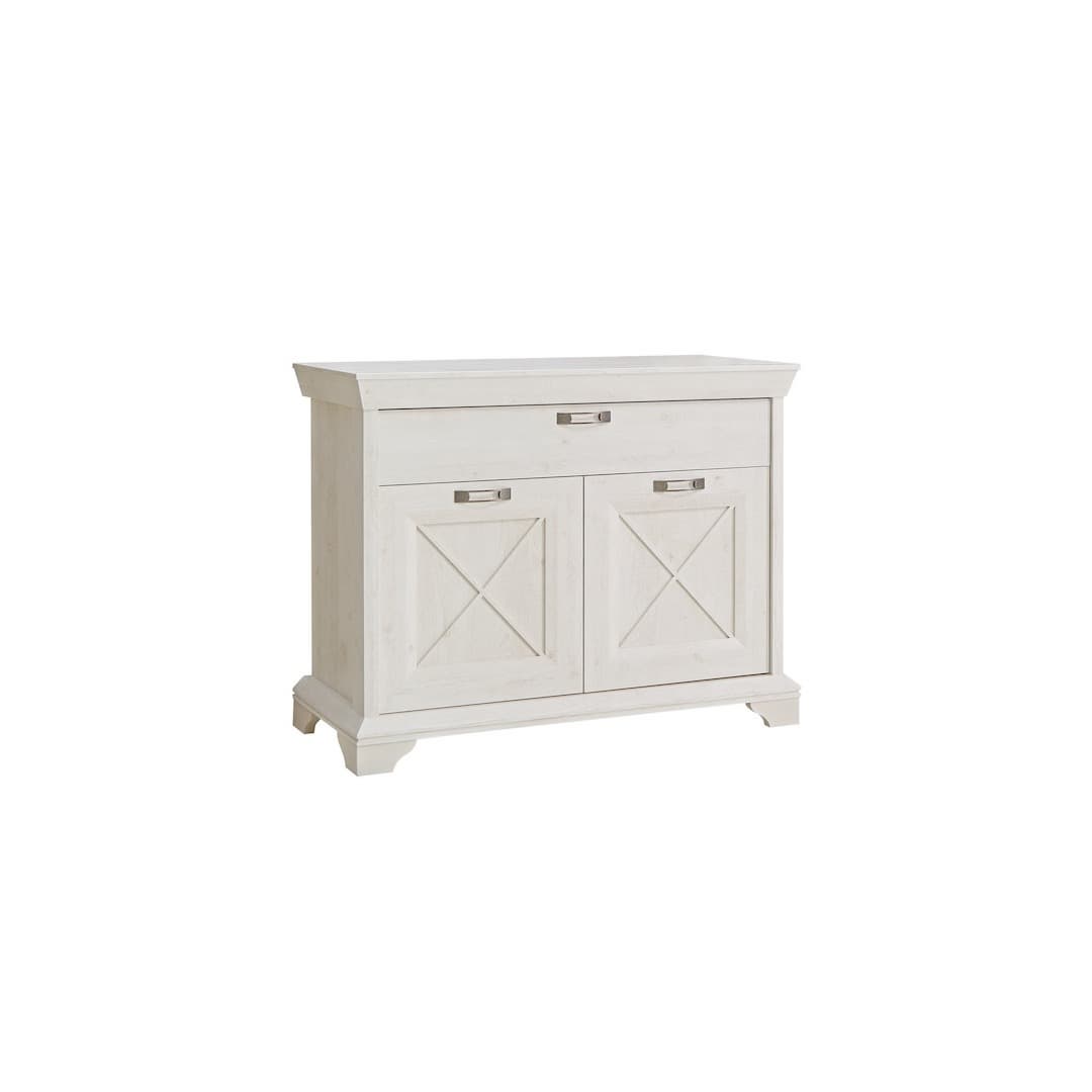 Kashmir Sideboard Cabinet 123cm in White, image 2