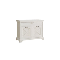 Kashmir Sideboard Cabinet 123cm in White, image 2