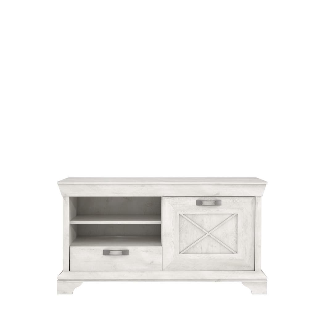Kashmir TV Cabinet 123cm in White, image 4