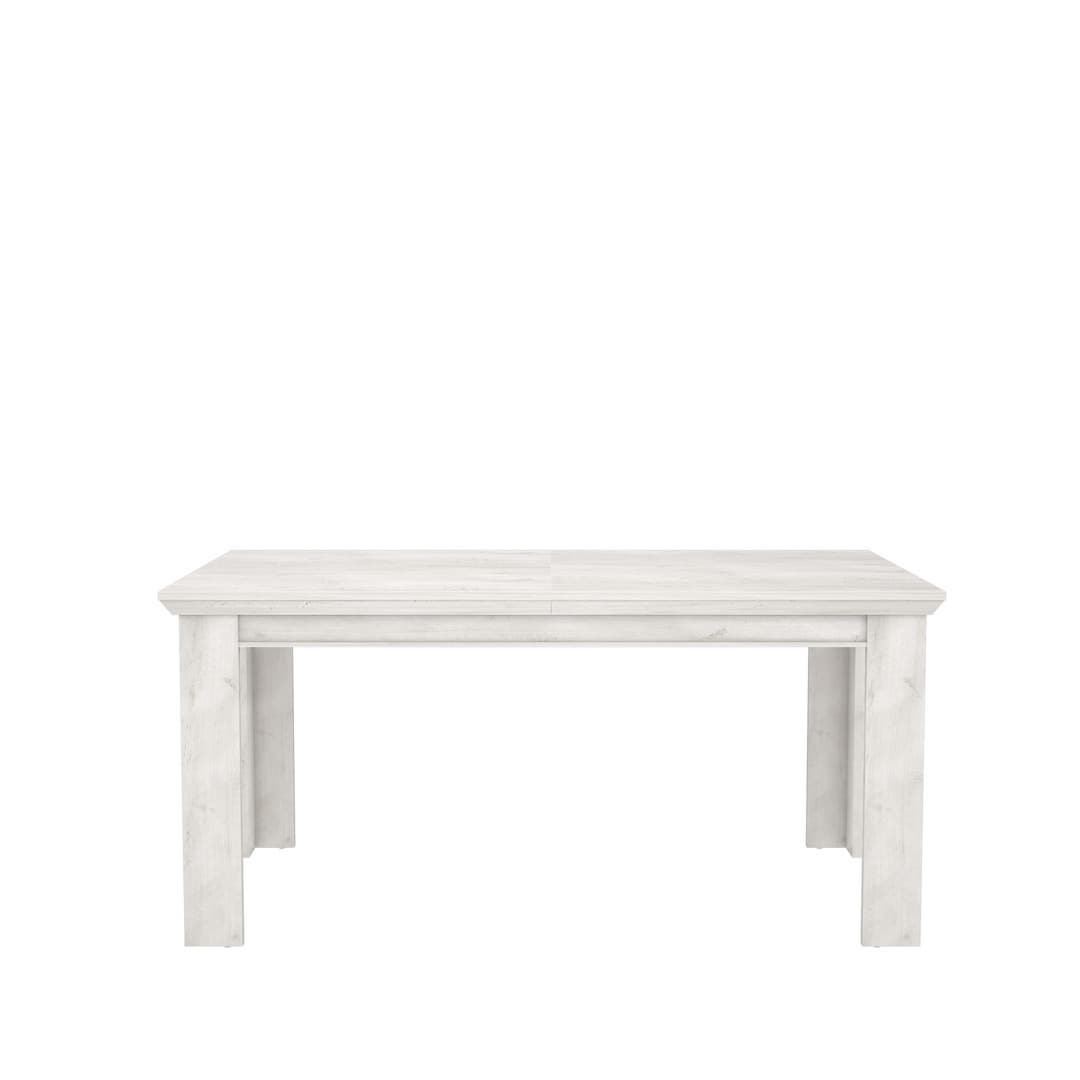 Kashmir Extending Dining Table 160cm in White, image 2