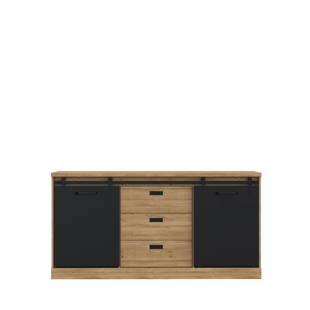 Kaszimiro Chest Of Drawers 173cm in Oak Waterford, image 4