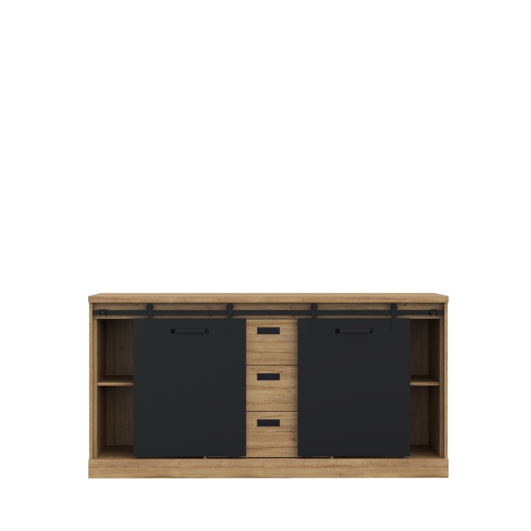Kaszimiro Chest Of Drawers 173cm in Oak Waterford, image 5