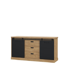 Kaszimiro Chest Of Drawers 173cm in Oak Waterford, image 6