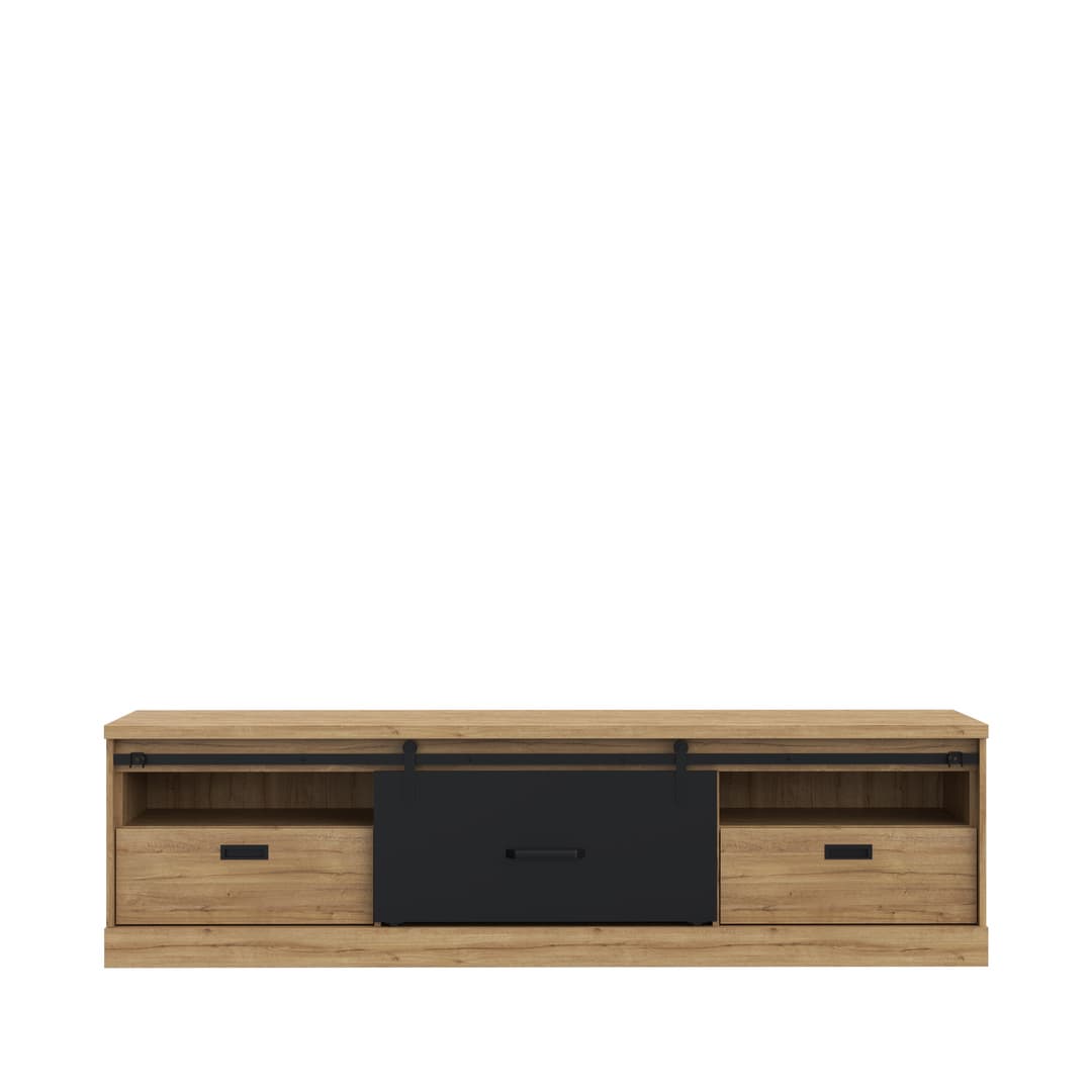 Kaszimiro TV Cabinet 203cm in Oak Waterford, image 4
