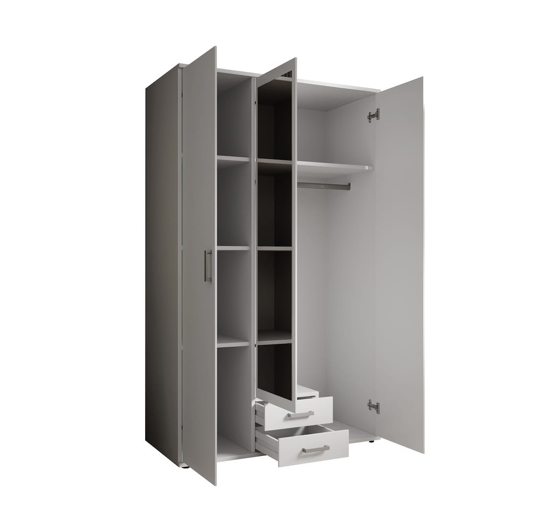 Karl Hinged Door Wardrobe 120cm - product image 6