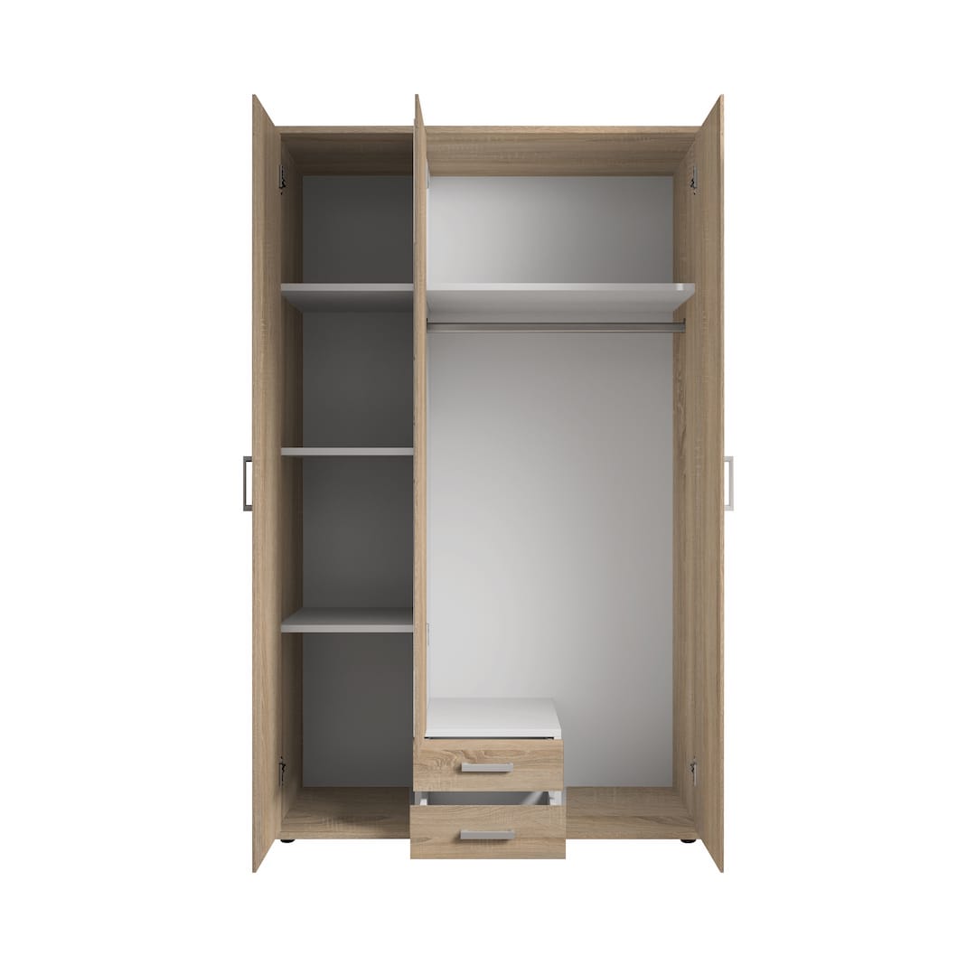 Karl Hinged Door Wardrobe 120cm - product image 16