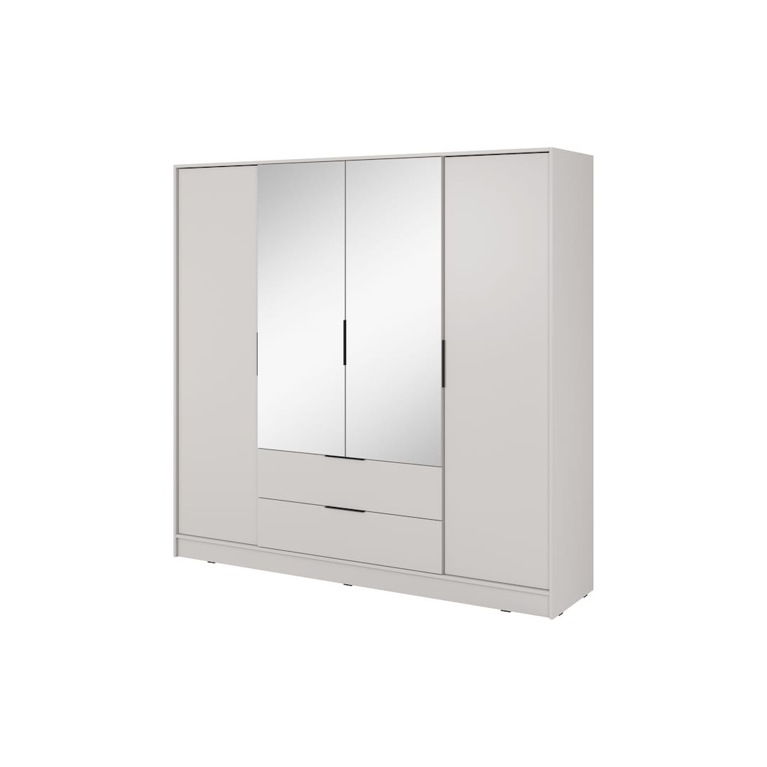 Kelly Hinged Door Wardrobe 206cm [Mirror] - product image 11